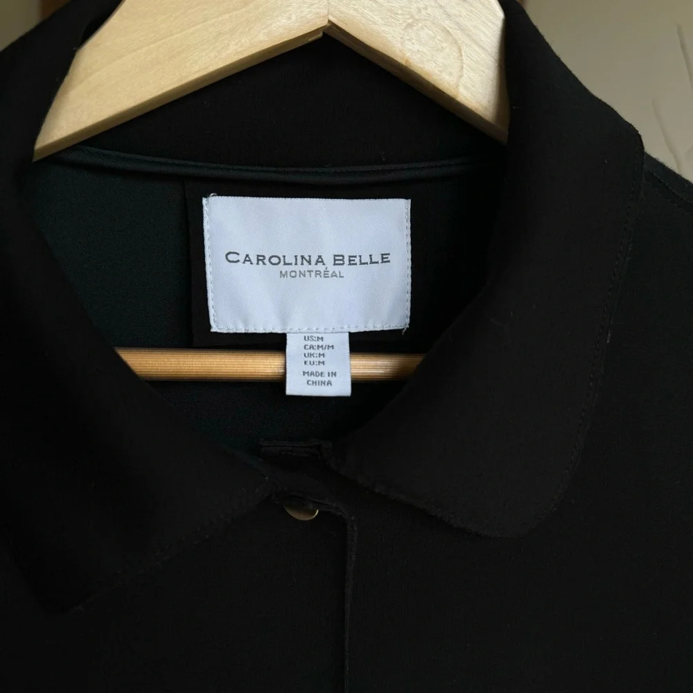Carolina Bell Black Shirt Jacket - Picture 6 of 7
